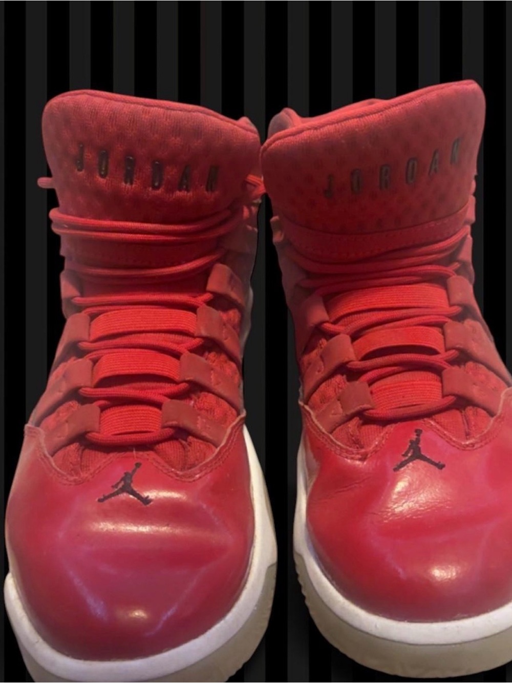 Nike Kids' Red High-Top Sneakers